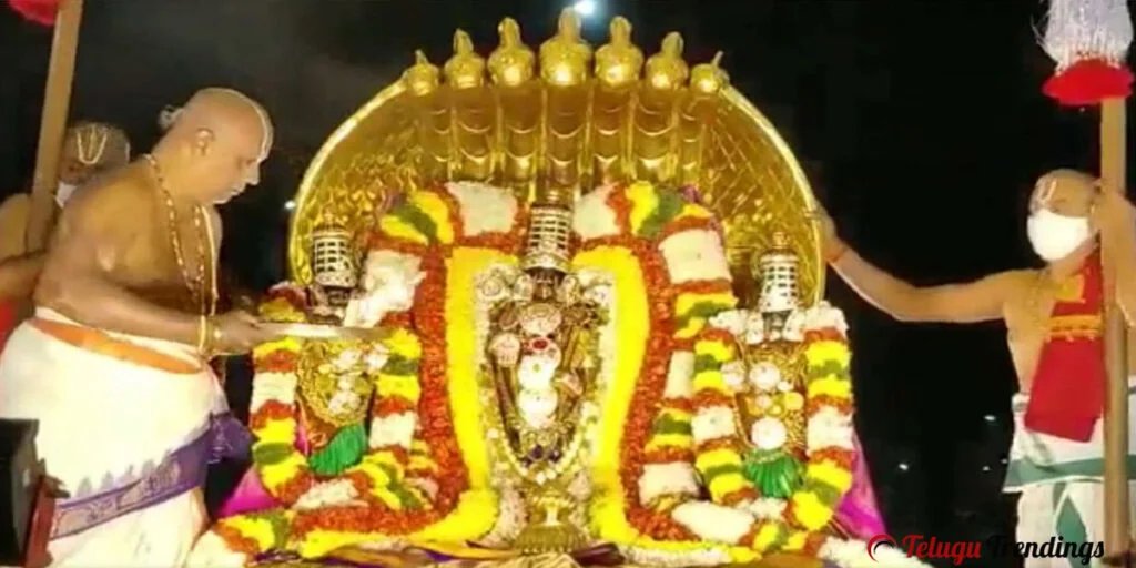 Nagula Chavithi Pedda Sesha Vahanam Seva