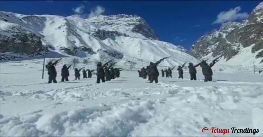ITBP Jawans Training in -25°C Snow