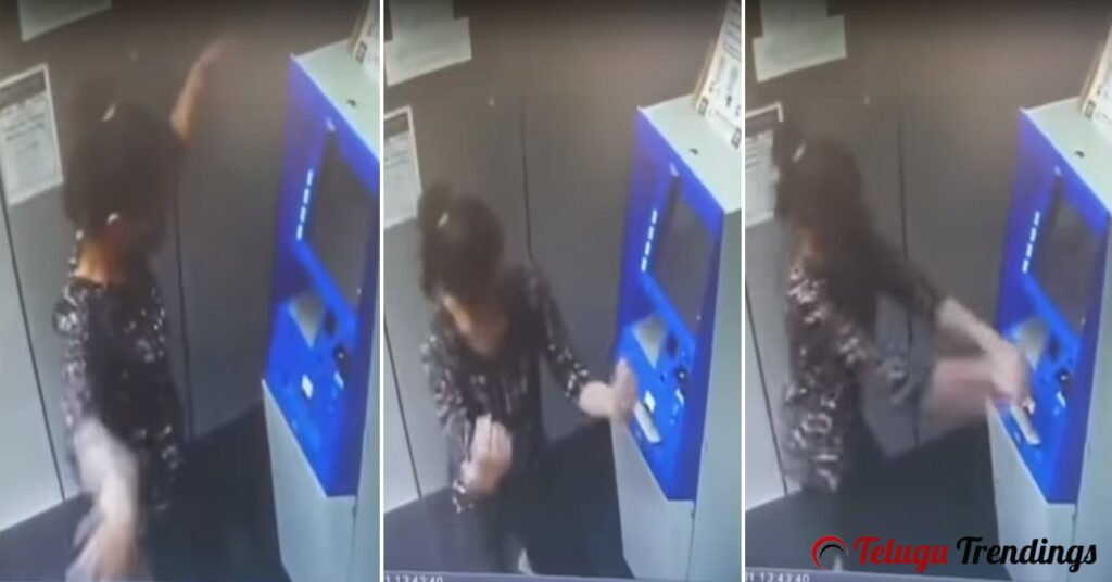Girl Hilarious Dancing While Withdrawing Money from ATM