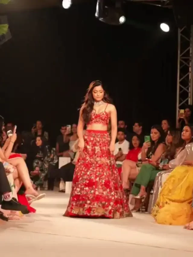 Rashmika Mandanna Ramp Walk for the First Time