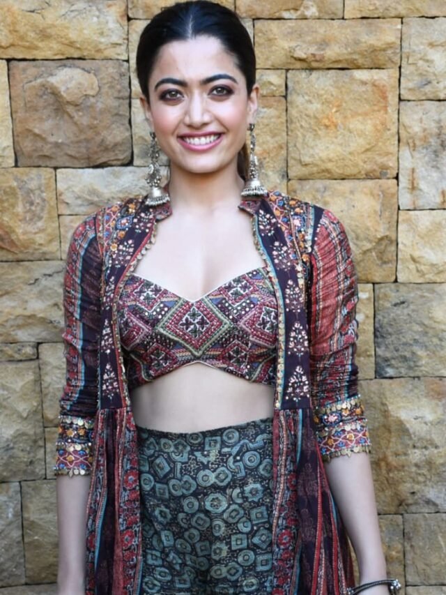 Rashmika Mandanna New Indo Western Look
