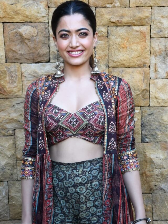 Rashmika Mandanna New Indo Western Look (8)