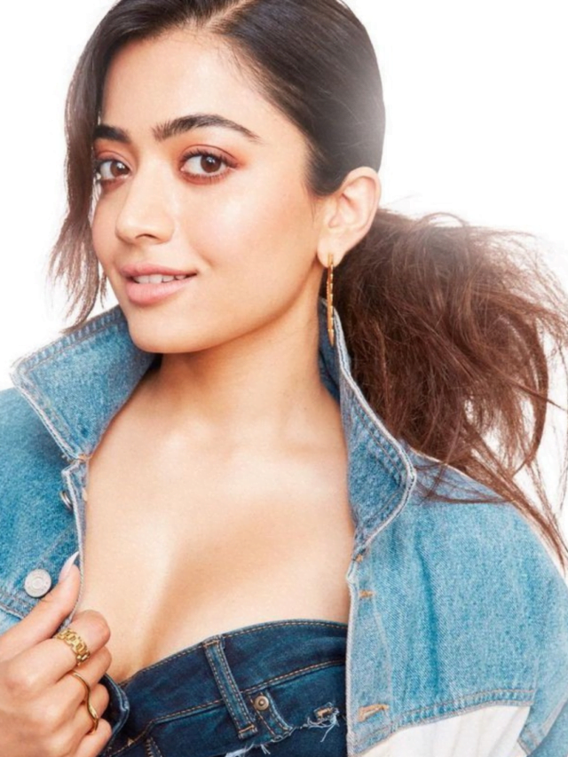 Rashmika Mandanna Setting a Killer Style in Denimis Blue