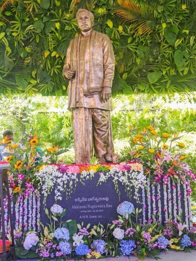 Unveiling the Statue of ANR 100th Birthday Celebrations
