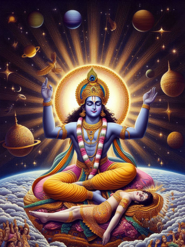 Krishna's Mahasamadhi, Hindu Mythology
