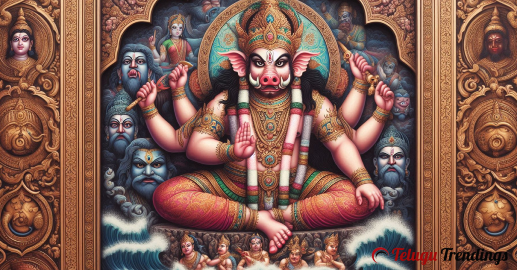 Varaha avatar, Lord Vishnu, Hindu mythology