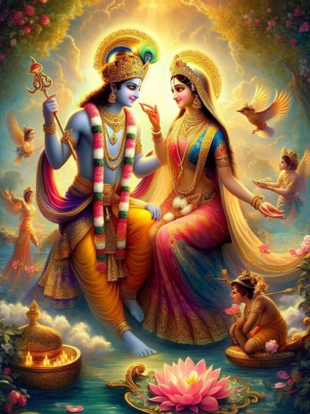 Exploring Radha's Divine Love for Krishna