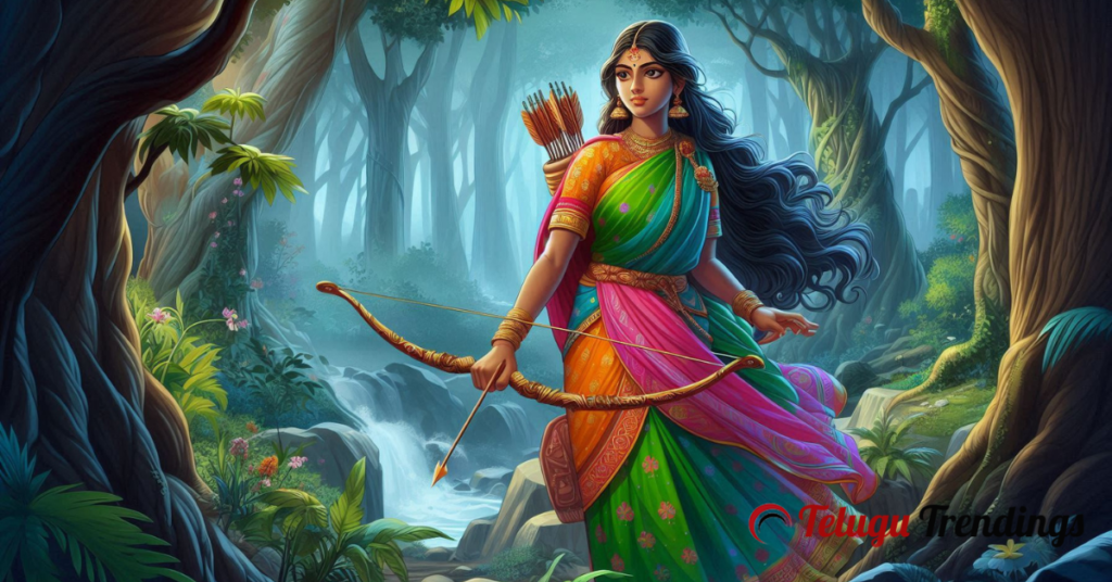 Mourvi wife of Ghatotkacha