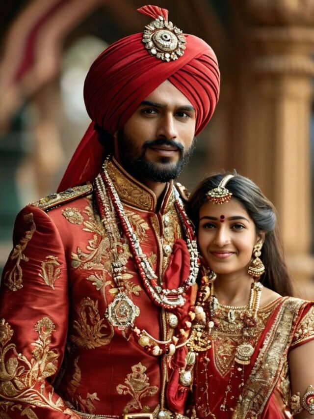 Image of Indian royal family members