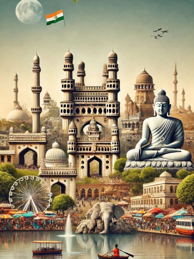 Top 10 Tourist Places to Visit in Hyderabad: Charminar, Golconda Fort, Ramoji Film City