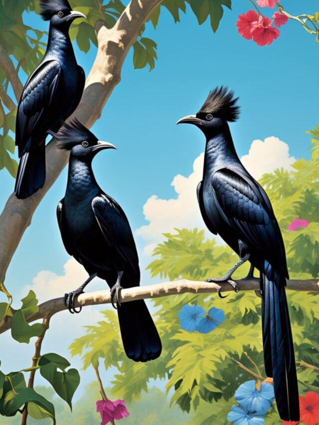 10 Most Beautiful Black-Coloured Birds in the World