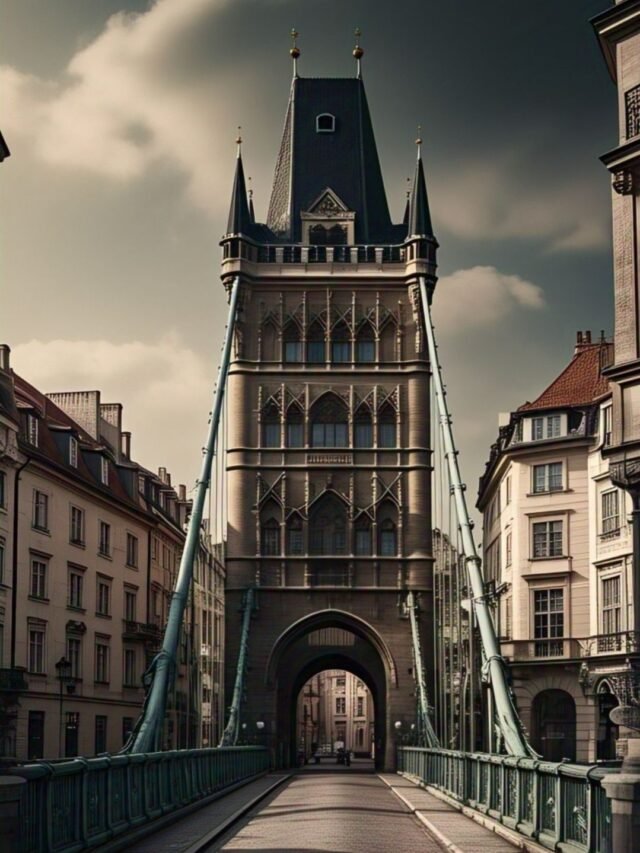 A collection of scenic and historic bridges from various European countries, showcasing stunning architecture and natural beauty.