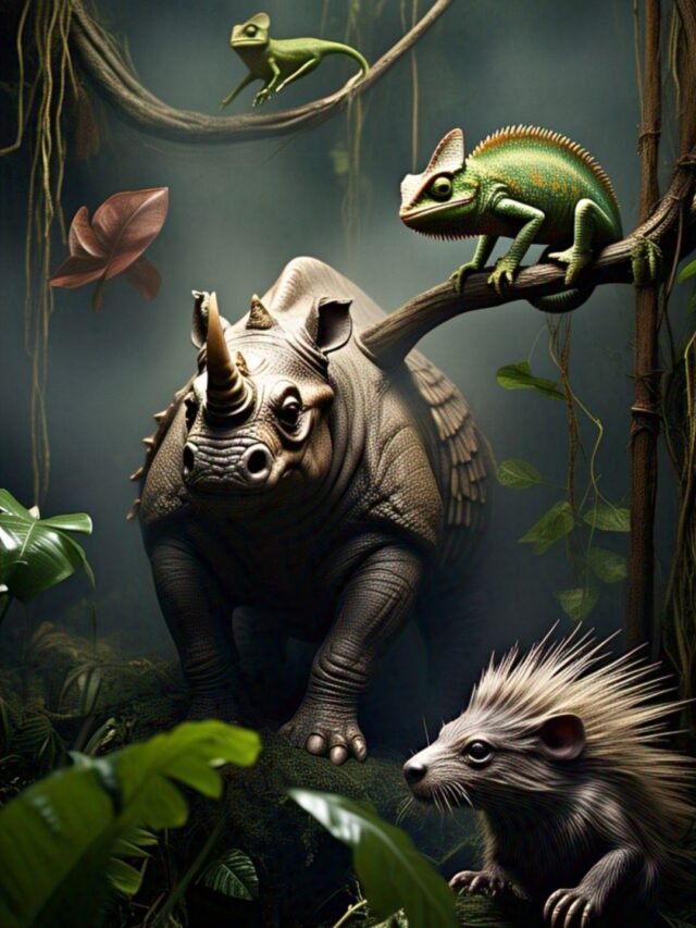 A collection of 10 animals with strange and unique defense mechanisms in the wild.