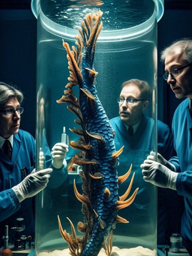 A collection of newly discovered mysterious marine animals found in the deep ocean over the last decade