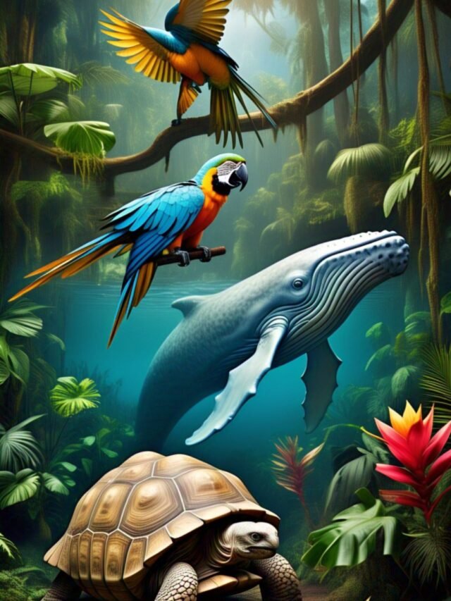 Image of a Greenland Shark swimming in deep ocean waters – known to live over 400 years