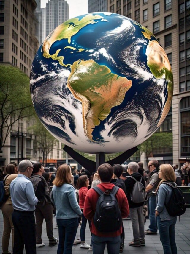 An infographic showing Earth’s highest and deepest natural points including Mount Everest and Mariana Trench