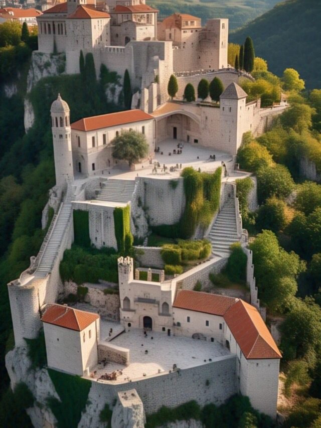 A collage of Europe's newest UNESCO World Heritage Sites including ancient ruins, natural landscapes, historic towns, and modernist architecture.