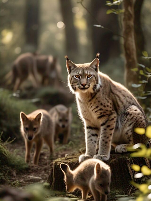 A collection of rare and fascinating wild animals found in various regions of Italy