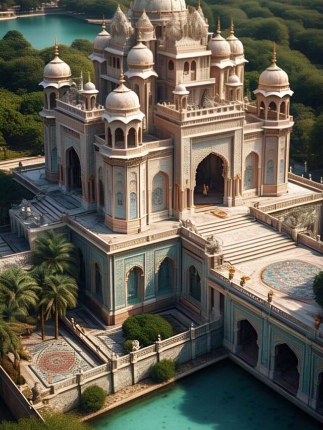 Stunning view of the world’s most beautiful royal palaces open to tourists