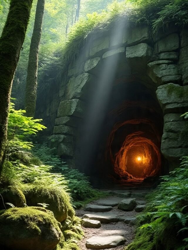 A breathtaking view inside one of Earth's most mysterious secret caves