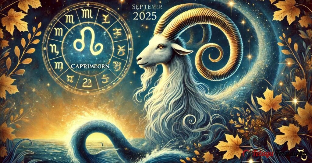 Capricorn Horoscope September 2025 predictions for career, love, finance, and health