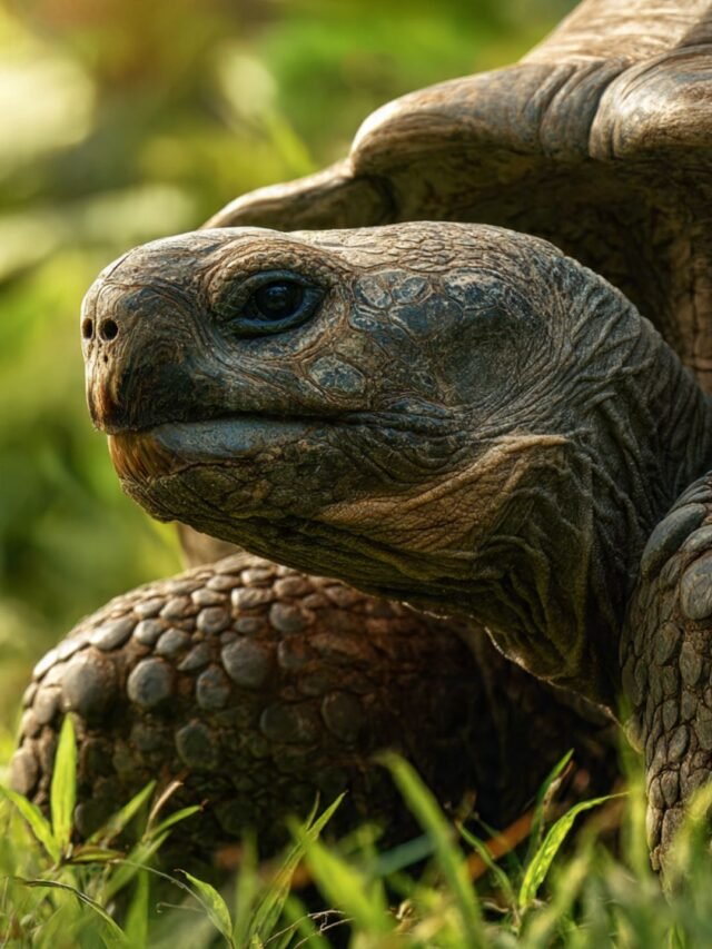 Illustration of animals that live for more than 100 years, including giant tortoise, whale, and shark, symbolizing longevity in nature.