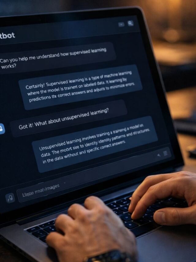 Developer browsing AI repositories on the GitHub dashboard