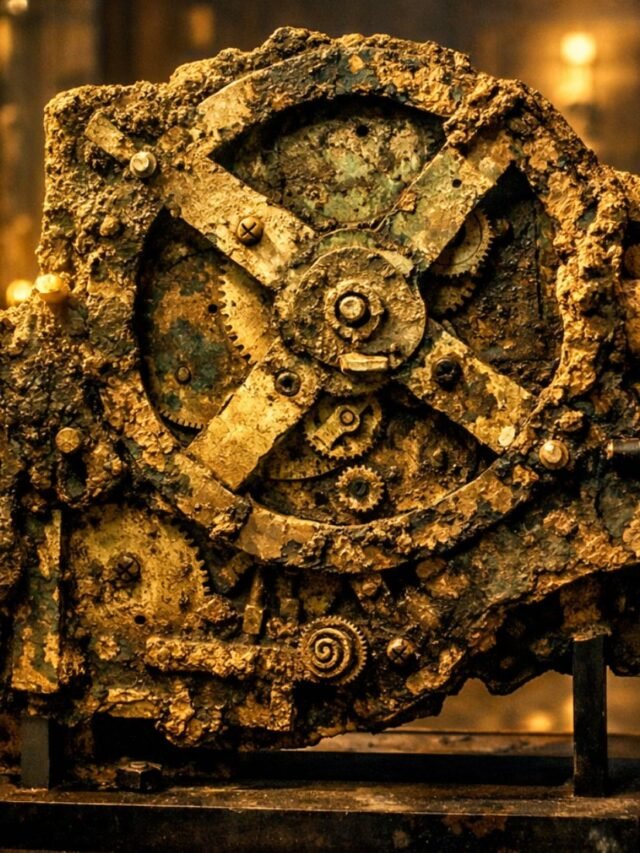 Ancient Antikythera Mechanism bronze gears discovered in Greek shipwreck considered world’s first analog computer
