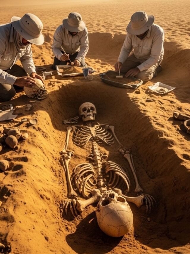 Ancient human skeletons discovered in the Sahara reveal mysterious 7,000-year-old DNA that confuses scientists