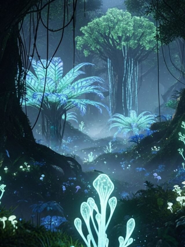 Chinese scientists developed Avatar-style glow-in-the-dark plants that emit natural light in the dark